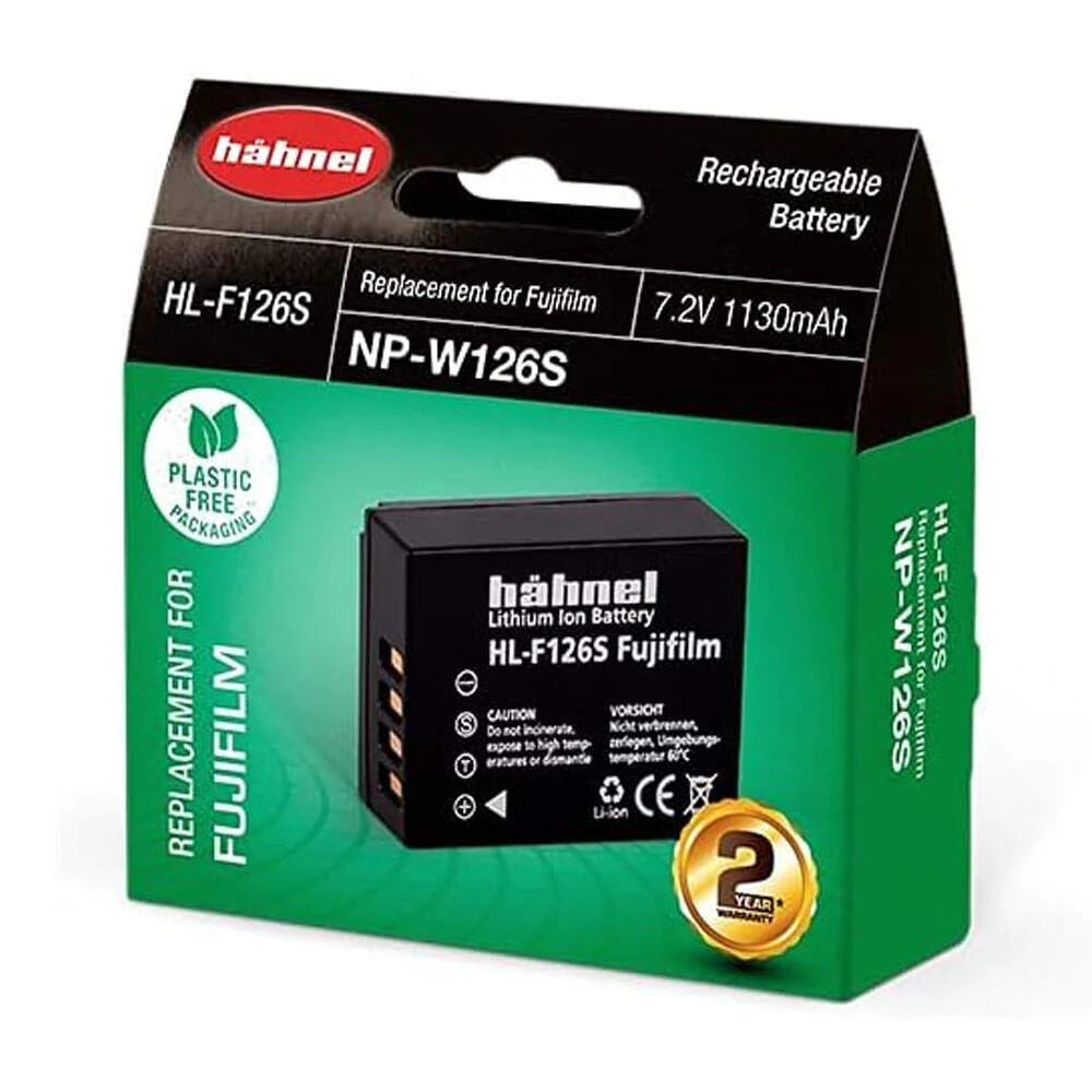 Hahnel HL-F126S Replacement Battery for Fujifilm NP-W126S - Image 3