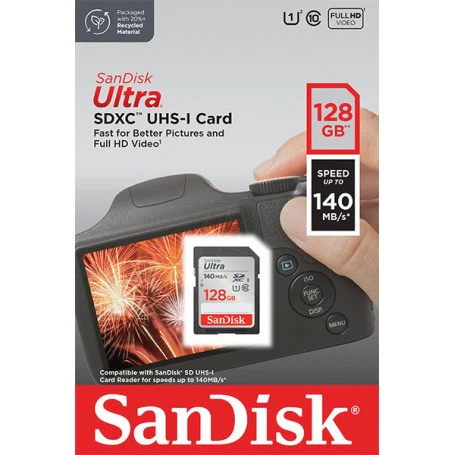 SanDisk Ultra 128GB SDXC Memory Card - Image 4